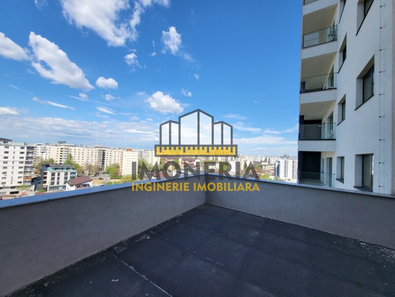 Unicorn cu 4 camere 100 mp+terasa privata 122 mp, parc 800 m, 0% comision.